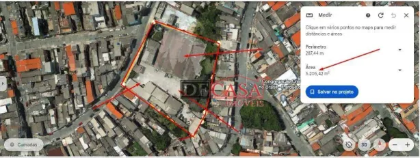 Lote/Terreno à venda, 5000m² no Vila Carmosina, São Paulo