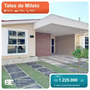 Casa de Condomínio com 3 Quartos à venda, 184m² no Flores, Manaus