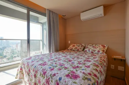 Apartamento com 1 Quarto à venda, 25m² no Santo Amaro, São Paulo