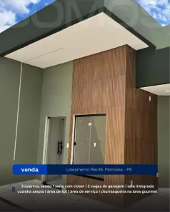 Casa com 3 Quartos à venda, 10m² no Loteamento Recife, Petrolina