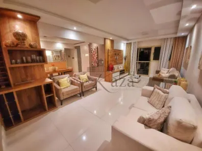 Apartamento com 3 Quartos para alugar, 113m² no Parque Residencial Aquarius, São José dos Campos
