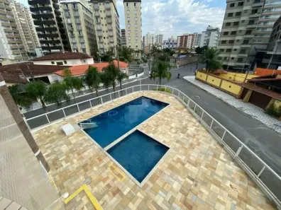 Apartamento com 1 Quarto para alugar, 40m² no Caiçara, Praia Grande