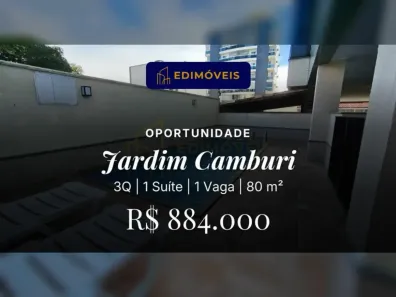 Apartamento com 3 Quartos à venda, 80m² no Jardim Camburi, Vitória