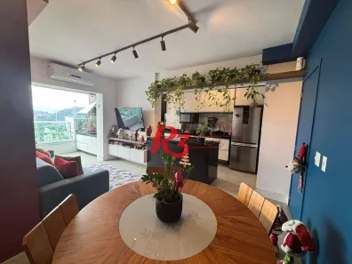 Apartamento com 2 Quartos à venda, 63m² no Campo Grande, Santos