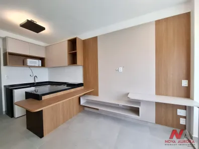 Apartamento com 1 Quarto para alugar, 33m² no Jardim Paulistano, São José do Rio Preto