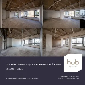 Sala Comercial à venda, 306m² no Cambuí, Campinas