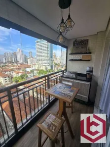 Apartamento com 3 Quartos à venda, 80m² no Campo Grande, Santos