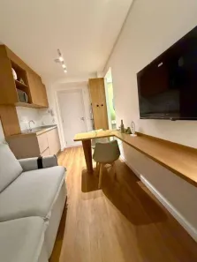 Apartamento com 1 Quarto para alugar, 28m² no Pinheiros, São Paulo