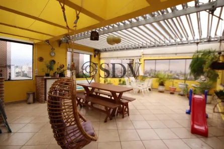 Cobertura com 3 Quartos à venda, 204m² no Vila Dom Pedro I, São Paulo