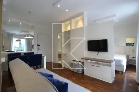 Apartamento com 1 Quarto para alugar, 48m² no Vila Nova Conceição, São Paulo