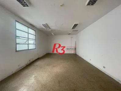 Sala Comercial para alugar, 340m² no Centro, Santos