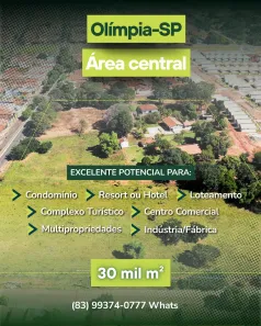 Lote/Terreno à venda, 30000m² no Residencial Luiz Carlos Foresti Filho, Olímpia