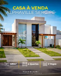 Casa de Condomínio com 4 Quartos à venda, 240m² no Alphaville, Barra dos Coqueiros