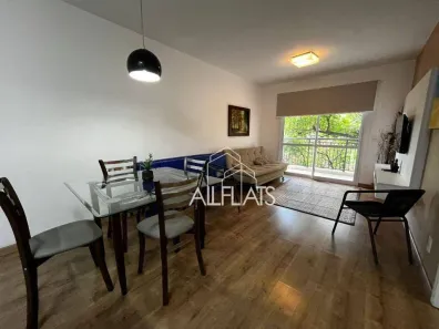 Apartamento com 1 Quarto para venda ou aluguel, 59m² no Jardim Leonor, São Paulo