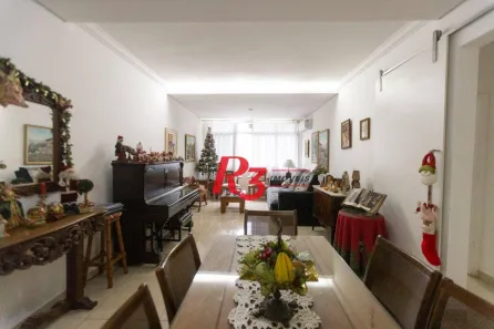 Apartamento com 3 Quartos à venda, 153m² no Gonzaga, Santos