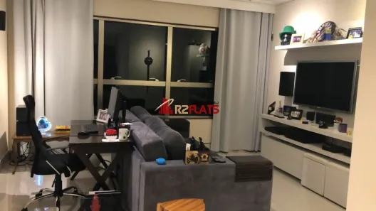 Flat com 1 Quarto à venda, 70m² no Cidade Monções, São Paulo
