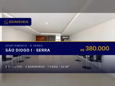 Apartamento com 2 Quartos à venda, 53m² no São Diogo I, Serra