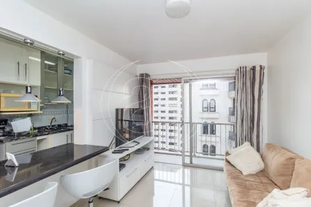 Apartamento com 1 Quarto para alugar, 42m² no Indianópolis, São Paulo