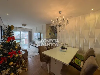 Apartamento com 2 Quartos à venda, 76m² no Embaré, Santos