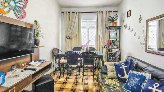 Apartamento com 2 Quartos à venda, 70m² no Vila Alzira, Guarujá