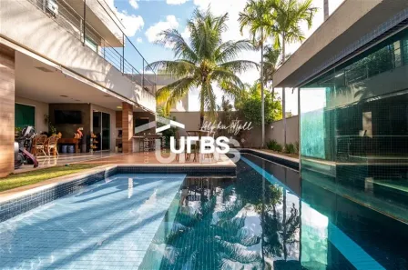Casa de Condomínio com 4 Quartos à venda, 410m² no Residencial Alphaville Flamboyant, Goiânia