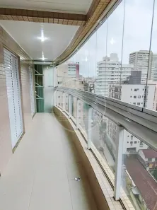 Apartamento com 3 Quartos à venda, 136m² no Guilhermina, Praia Grande