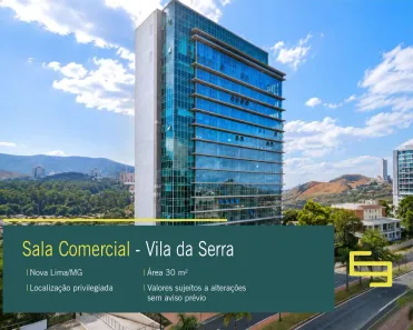Sala Comercial para alugar, 30m² no Vale do Sereno, Nova Lima