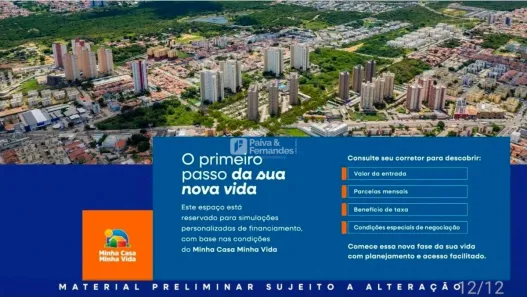 Apartamento com 2 Quartos à venda, 45m² no Ponta Negra, Natal
