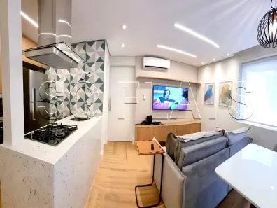 Flat com 1 Quarto à venda, 42m² no Cerqueira César, São Paulo