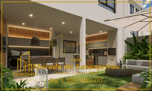 Casa com 4 Quartos à venda, 218m² no Morada de Laranjeiras, Serra