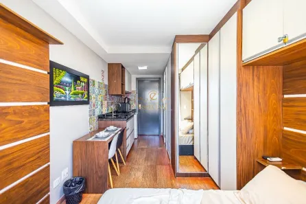 Apartamento com 1 Quarto à venda, 27m² no Centro, Curitiba