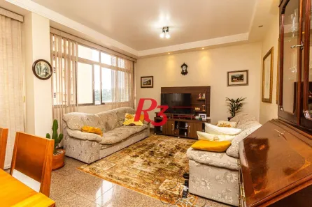 Apartamento com 3 Quartos à venda, 115m² no José Menino, Santos