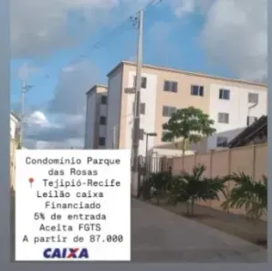 Apartamento com 2 Quartos à venda, 42m² no Tejipió, Recife