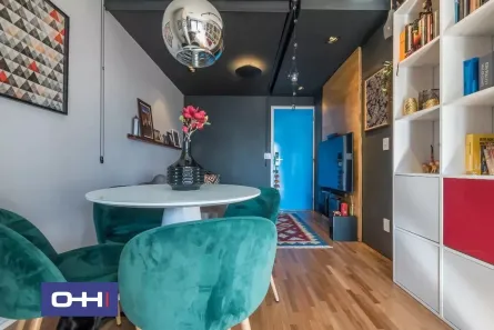 Apartamento com 1 Quarto para alugar, 43m² no Campo Belo, São Paulo
