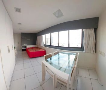 Flat com 1 Quarto para venda ou aluguel, 33m² no Boa Viagem, Recife