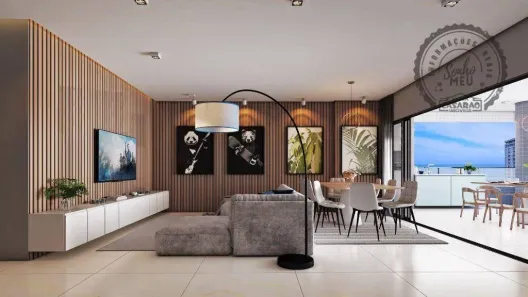 Apartamento com 2 Quartos à venda, 76m² no Aviação, Praia Grande