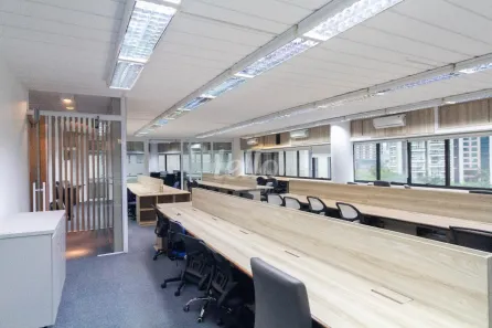 Sala Comercial para alugar, 184m² no Cidade Monções, São Paulo