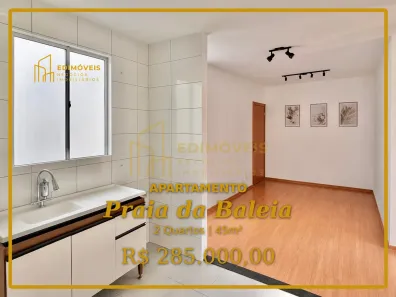 Apartamento com 2 Quartos à venda, 45m² no Praia da Baleia, Serra