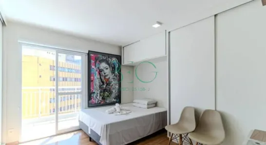 Apartamento com 1 Quarto à venda, 37m² no República, São Paulo