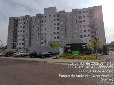 Apartamento com 2 Quartos à venda, 42m² no Parque da Amizade (Nova Veneza), Sumaré