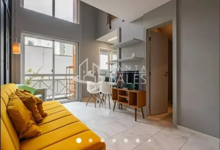 Apartamento com 1 Quarto para alugar, 48m² no Paraíso, São Paulo