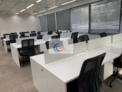 Sala Comercial para alugar, 295m² no Cidade Monções, São Paulo