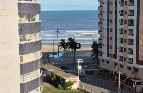 Apartamento com 1 Quarto para alugar, 55m² no Mirim, Praia Grande
