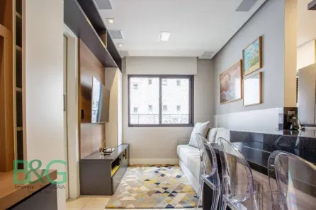 Apartamento com 1 Quarto para venda ou aluguel, 35m² no Vila Nova Conceição, São Paulo