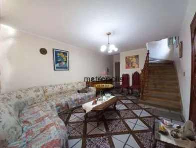 Sobrado com 3 Quartos à venda, 171m² no Jardim, Santo André