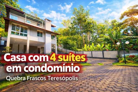 Casa com 4 Quartos para venda ou aluguel, 310m² no Quebra Frascos, Teresópolis