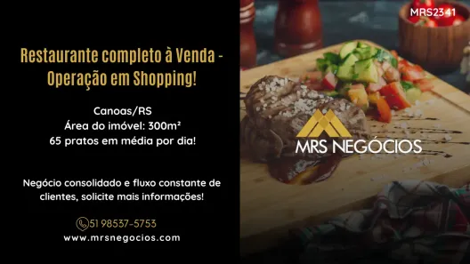 Ponto Comercial à venda, 70m² no Centro, Canoas