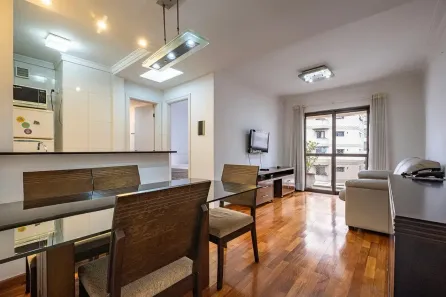 Apartamento com 1 Quarto para alugar, 45m² no Jardim Paulista, São Paulo