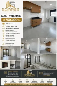 Apartamento com 3 Quartos à venda, 89m² no Despraiado, Cuiabá