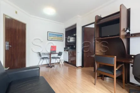 Flat com 1 Quarto à venda, 33m² no Indianópolis, São Paulo